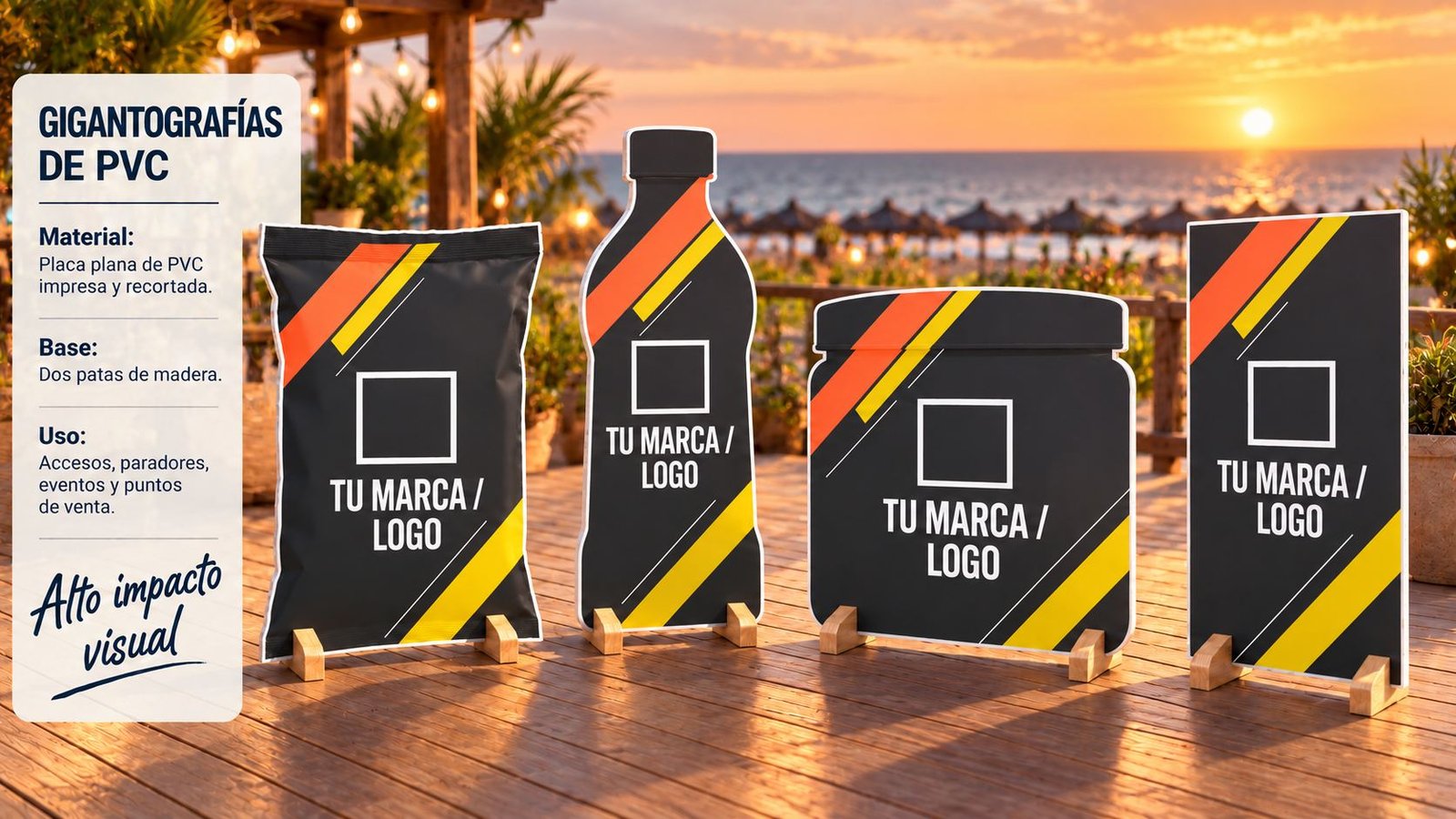 Gigantografías y Exhibidores en Puntos de Venta y Paradores